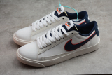 Nike Blazer Low LX White Blue Red Casual Shoes CF8303-100