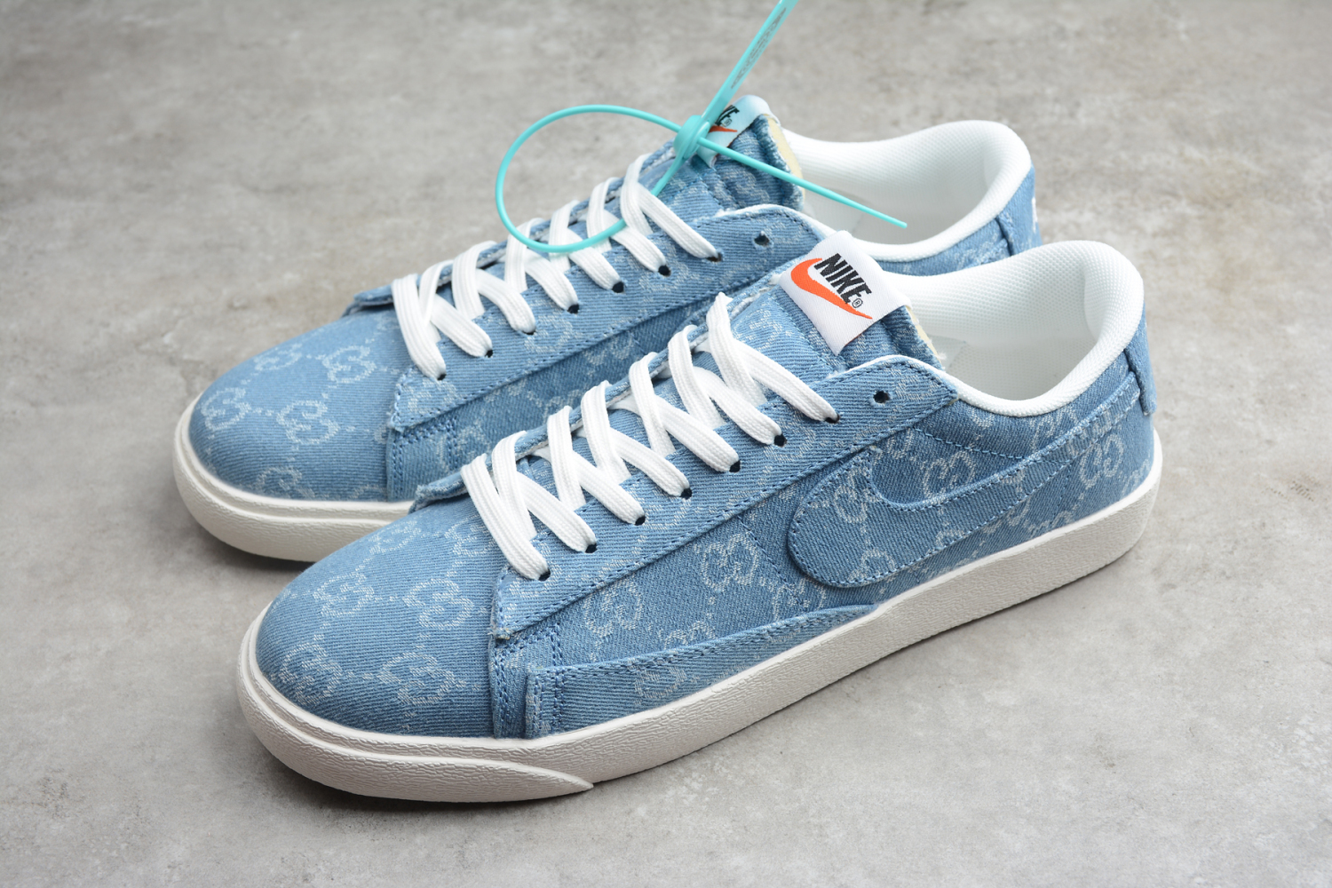 Levis x Nike Blazer Mid Blue White BQ4808-700