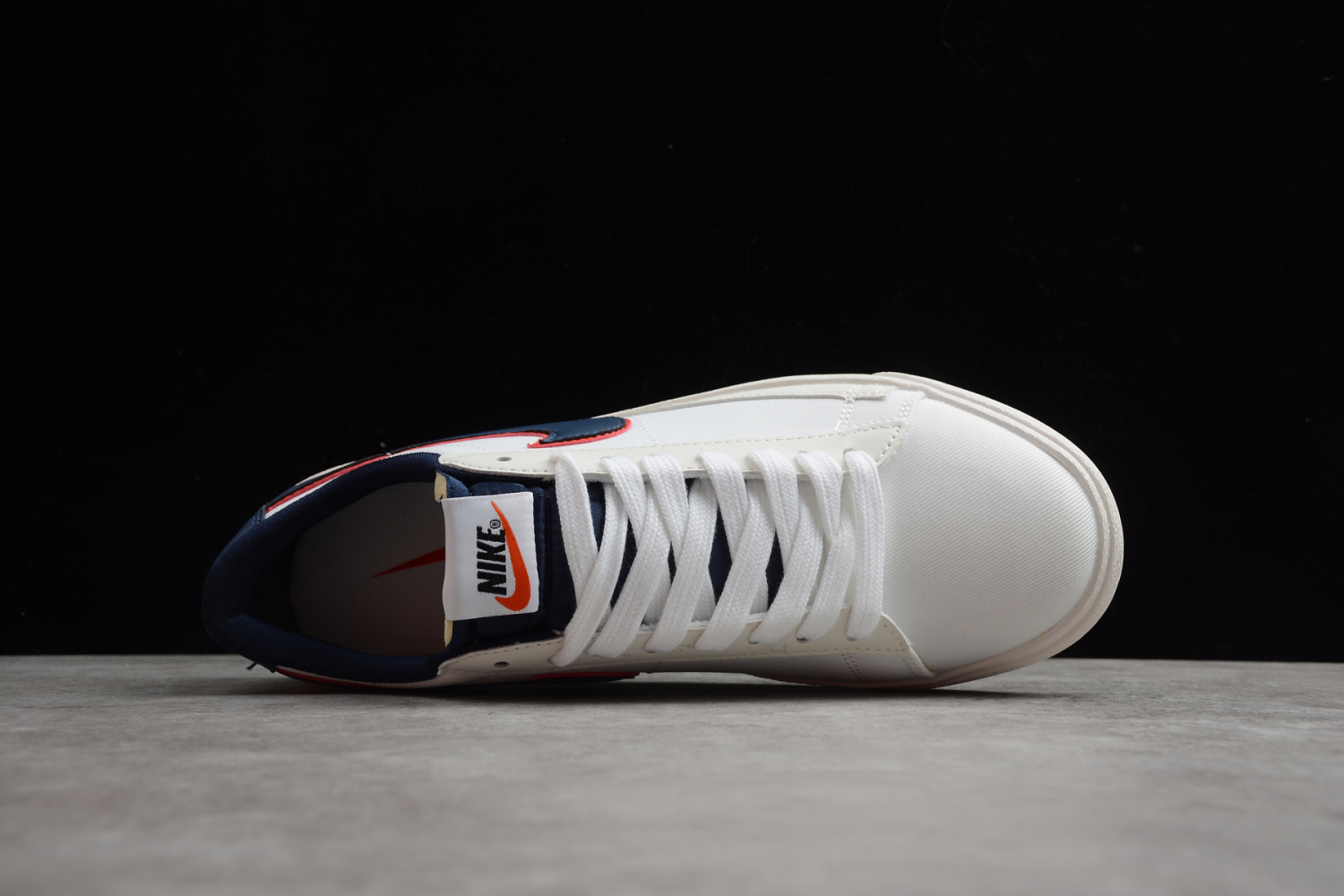 Nike Blazer Low LX White Blue Red Casual Shoes CF8303-100