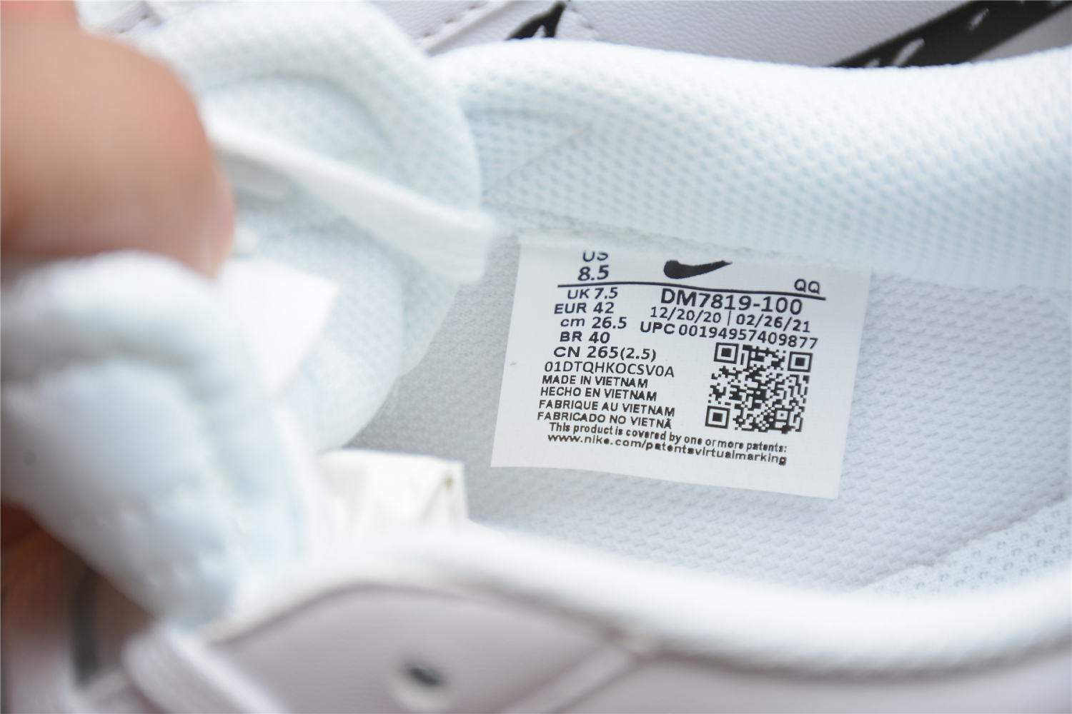Nike Blazer Low 77 Sketch White Black On Sale DM7819-100