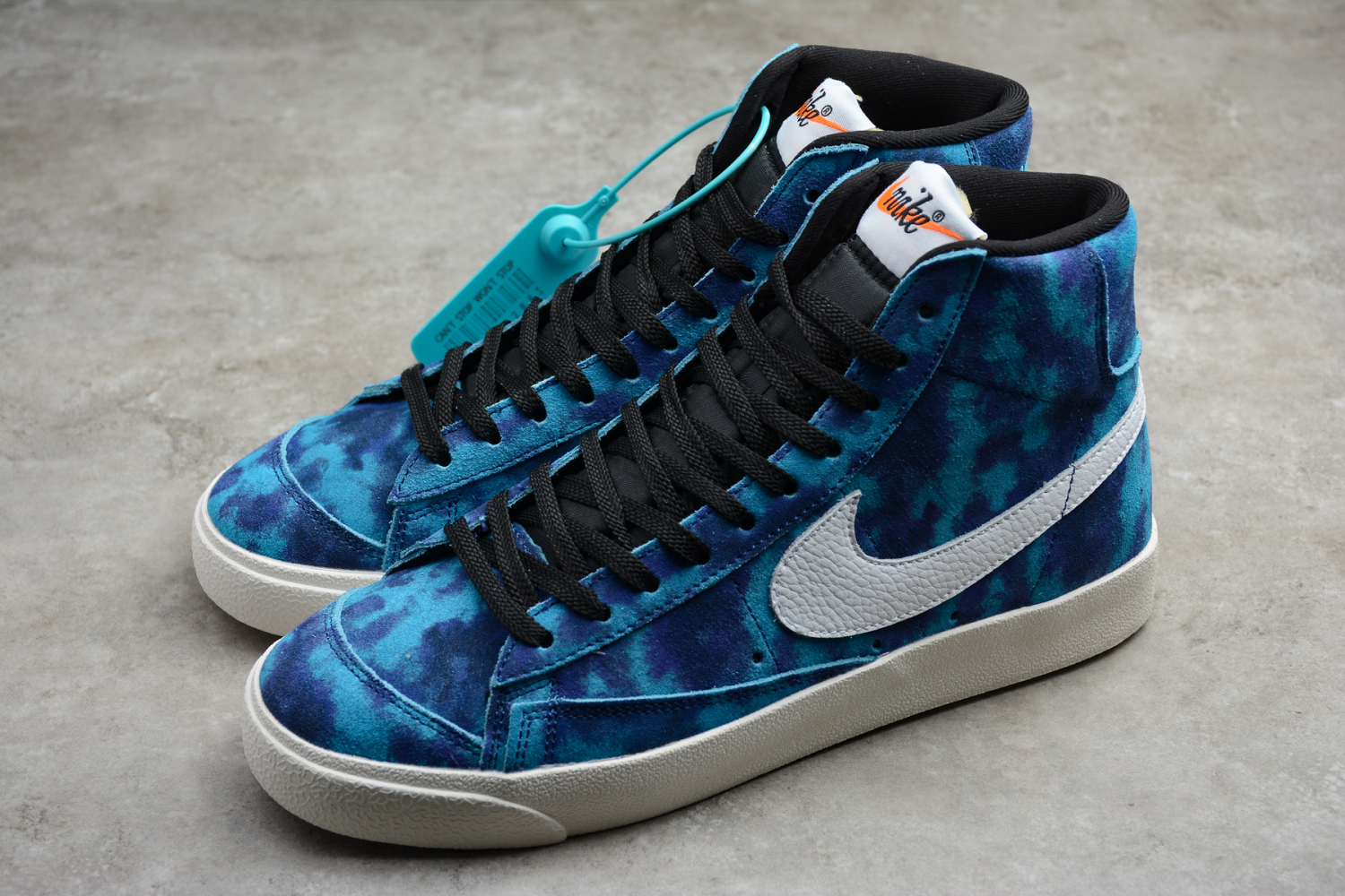 Nike Blazer Mid Retro OG By Mengnan Dark Blue White For Sale DA7575-992