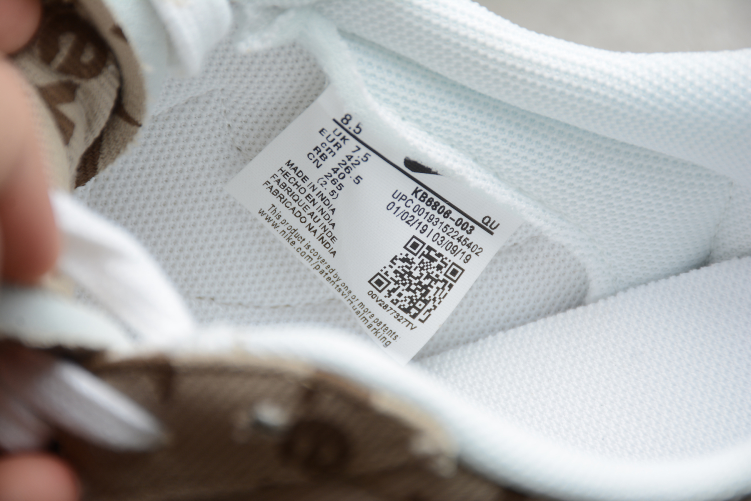 Nike SB Blazer Mid QS HH Coffee White Hook KB6806-003
