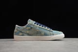 Levis Strauss x Nike Blazer Low QS HH Denim With Holes Casual Shoes 905345-403