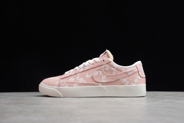 Nike Blazer Low Pink Rose White Casual Shoes BQ4808-005
