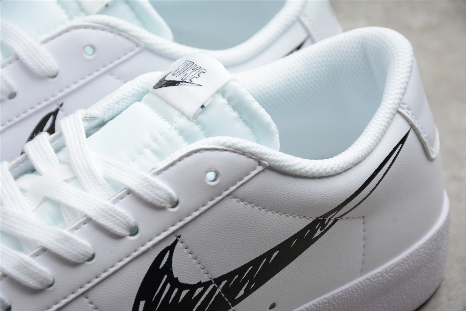 Nike Blazer Low 77 Sketch White Black On Sale DM7819-100