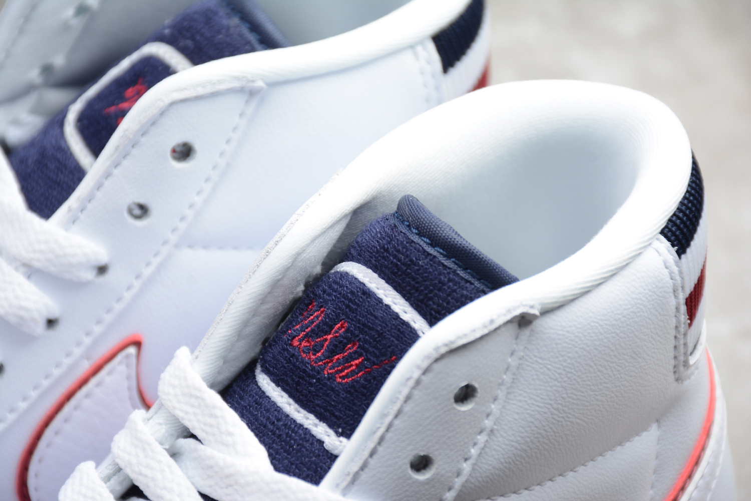 Nike Blazer Mid White Blackened Blue Red Crush (W) AV9375-109