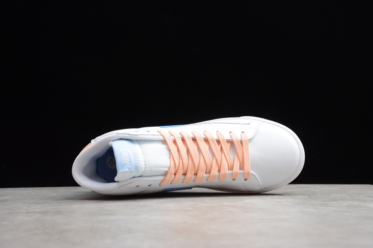 Nike Blazer Mid Vintage Suede Mix White Light Blue Sunset Haze Casual Shoes 917862-604