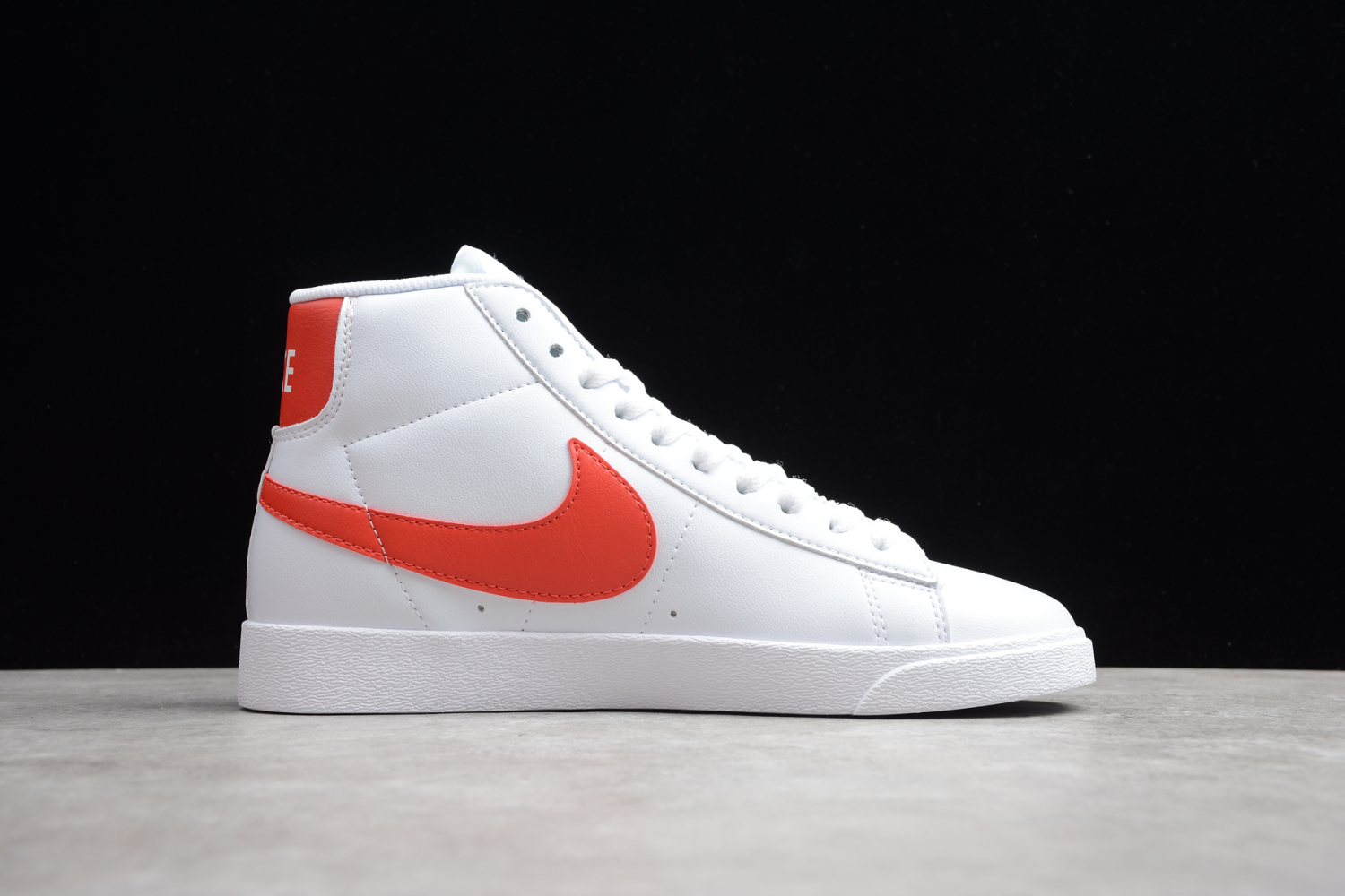 Nike Blazer Mid Vintage Suede White/Habanero Red 917862-109