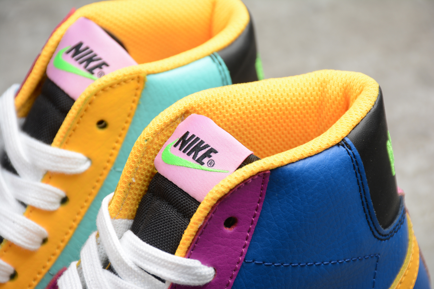 Nike SB Blazer Mid GS Aurora Purple Orange Blue Purple CZ9441-400