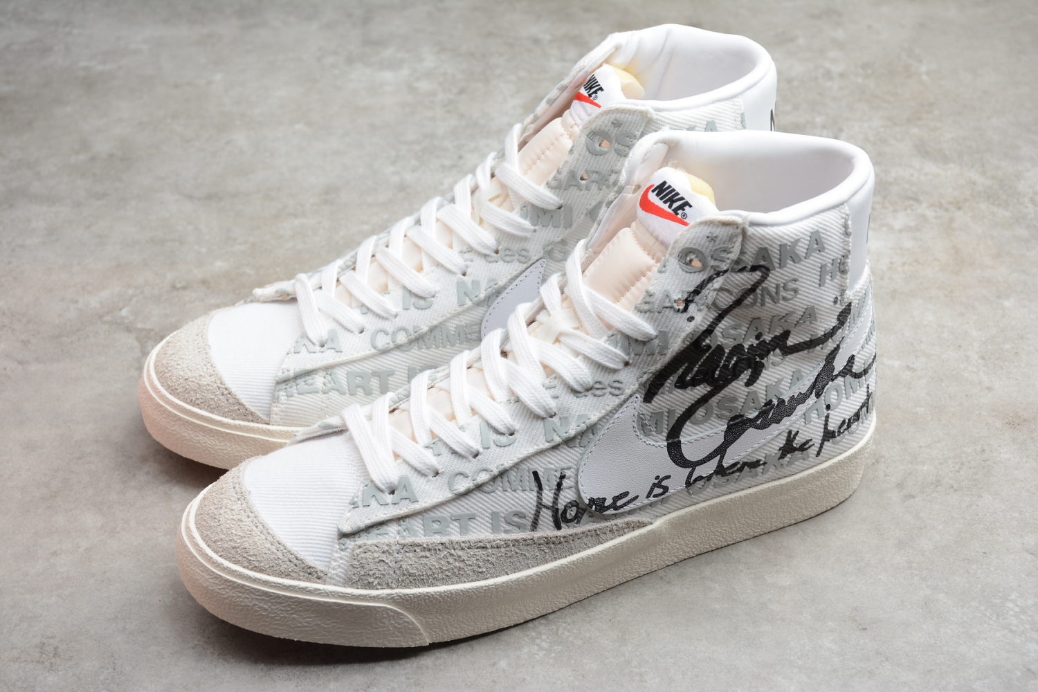 Nike Blazer Mid Comme des Garcons x Naomi Osaka  DA5382-100