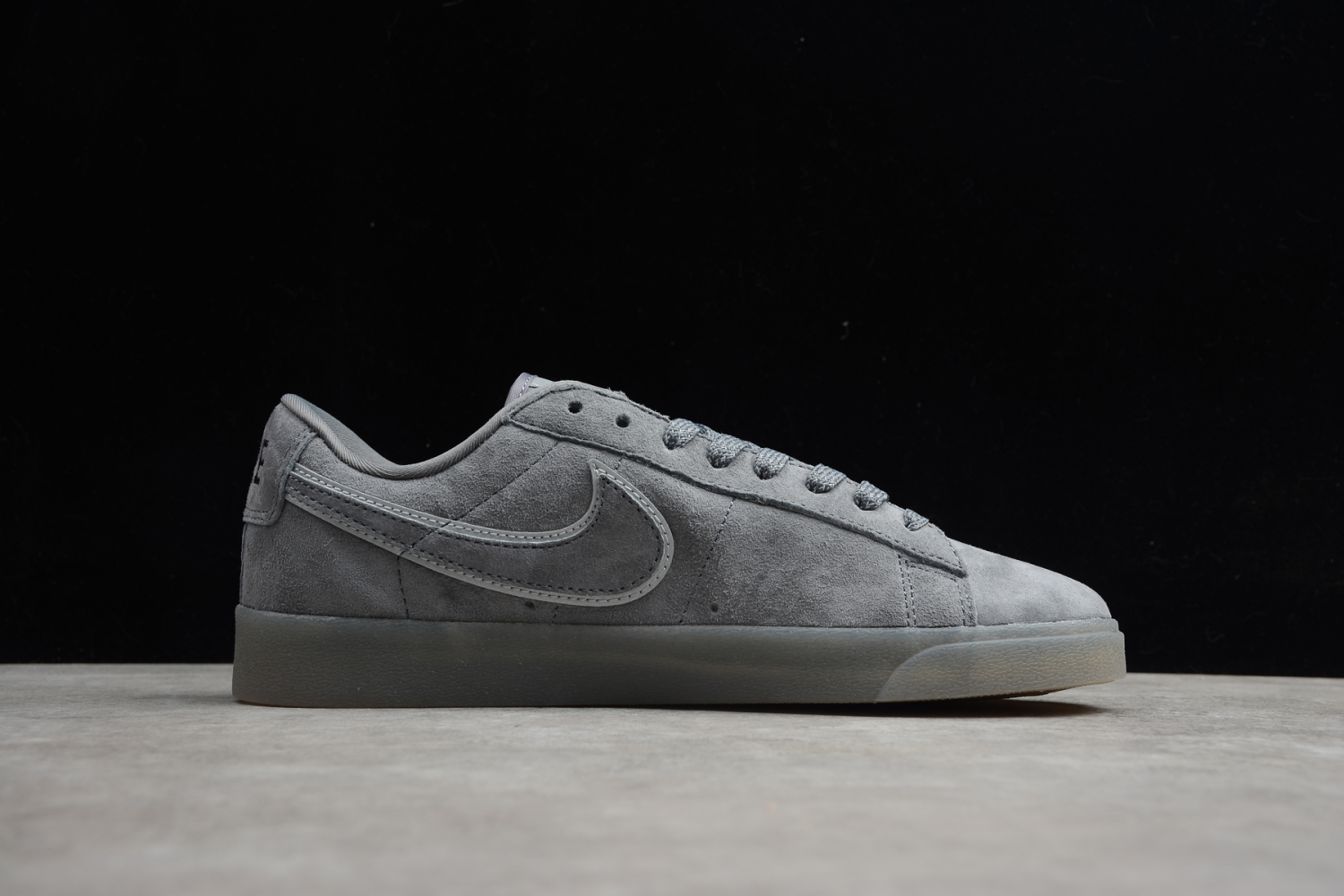 Nike Blazer Low PRM Dark Grey/Black-Reflective 454471-900