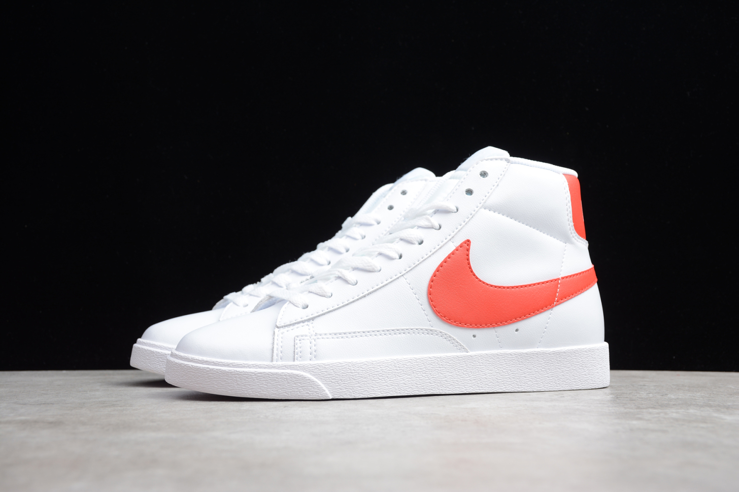 Nike Blazer Mid Vintage Suede White/Habanero Red 917862-109