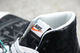 Nike Blazer Mid Black Oil Cloth AV9372-006