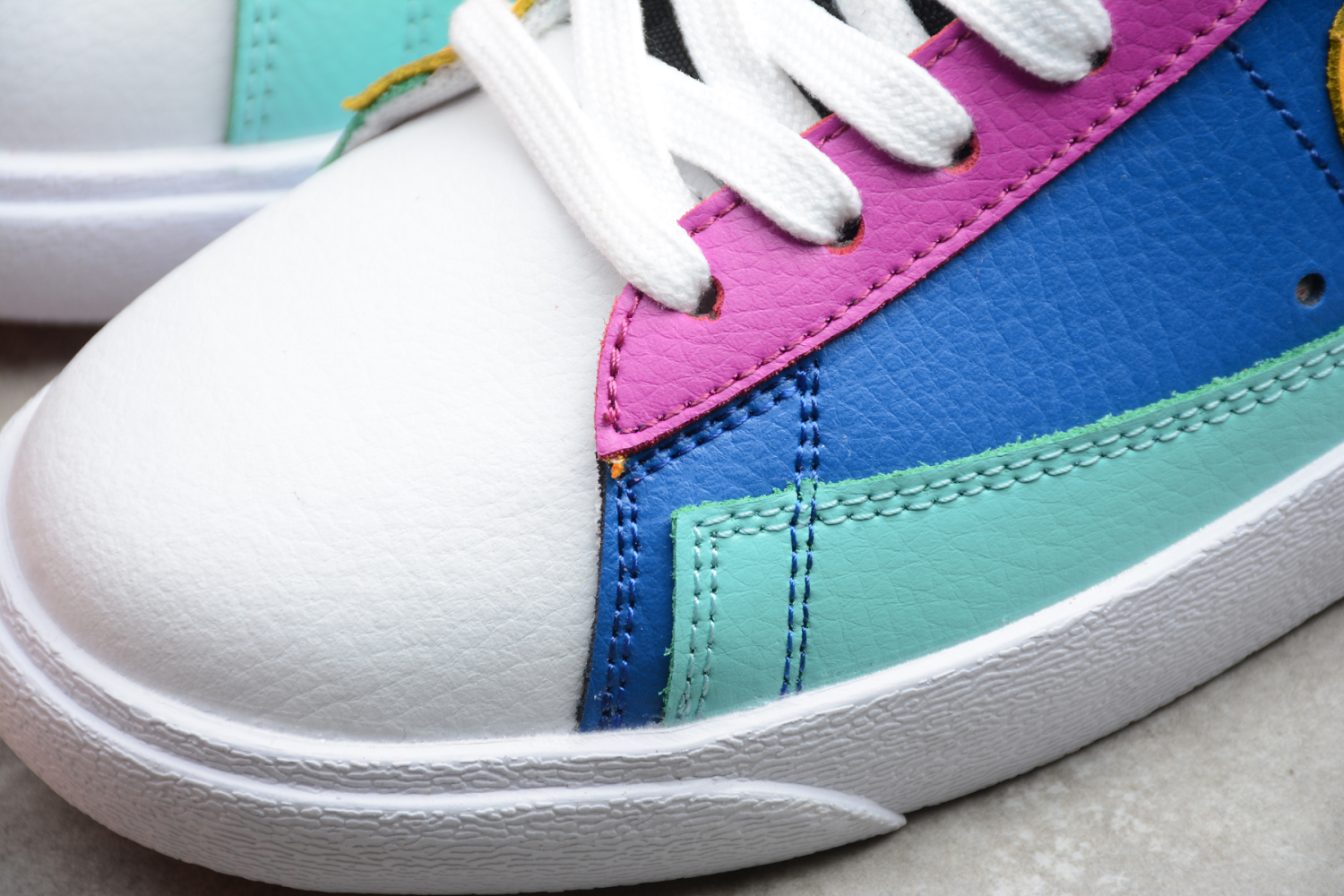 Nike SB Blazer Mid GS Aurora Purple Orange Blue Purple CZ9441-400