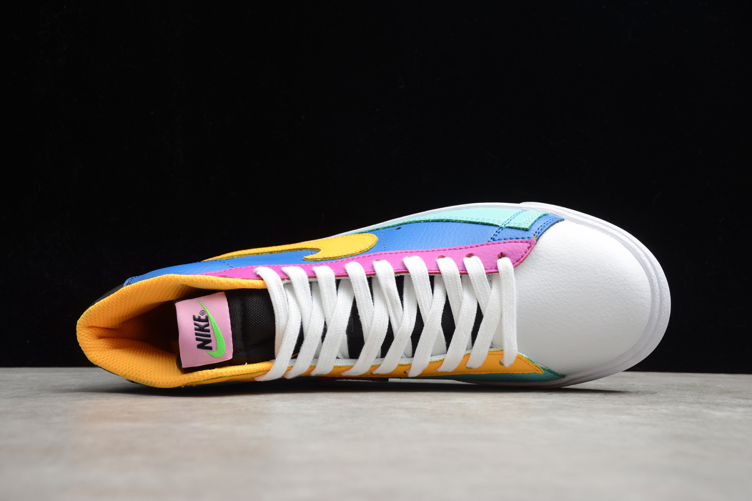 Nike SB Blazer Mid GS Aurora Purple Orange Blue Purple CZ9441-400
