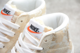 Nike Blazer Mid QS HH Ivory White Beige Snatch  AT4144-100
