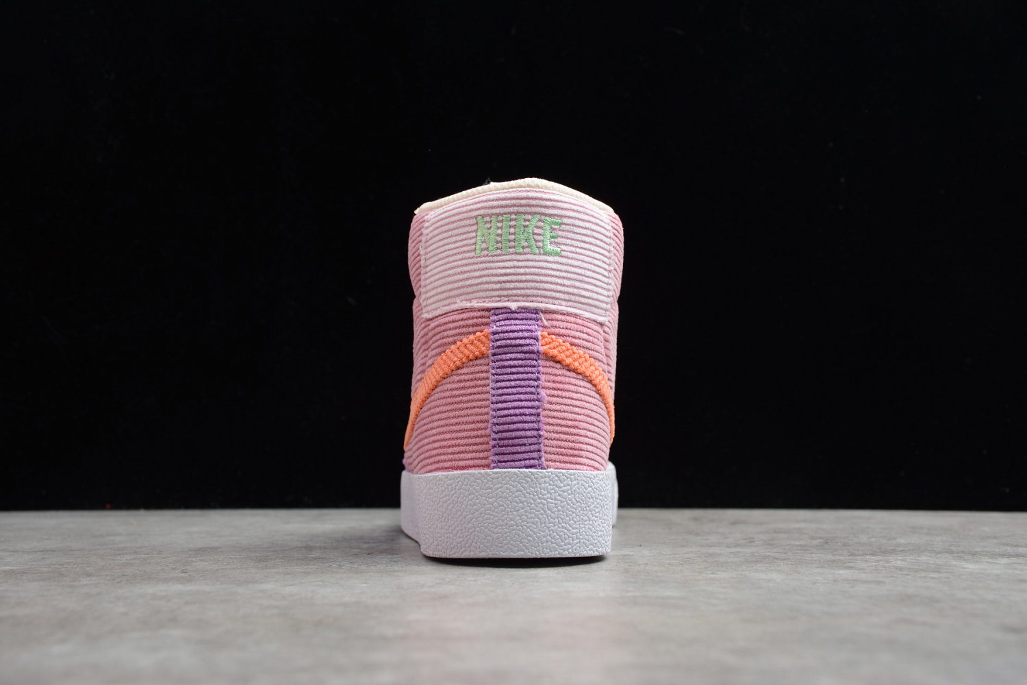 Nike Blazer Mid 77 VNTG Green Burgundy Orange CT0715-683