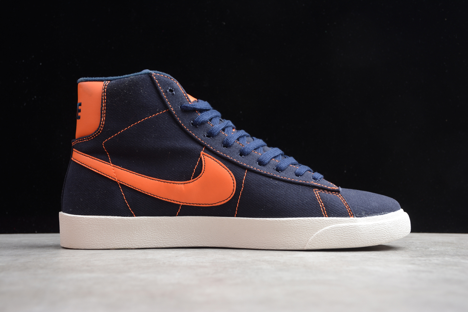 Nike Mid QS HH Dark Blue Orange LJ6809-006A