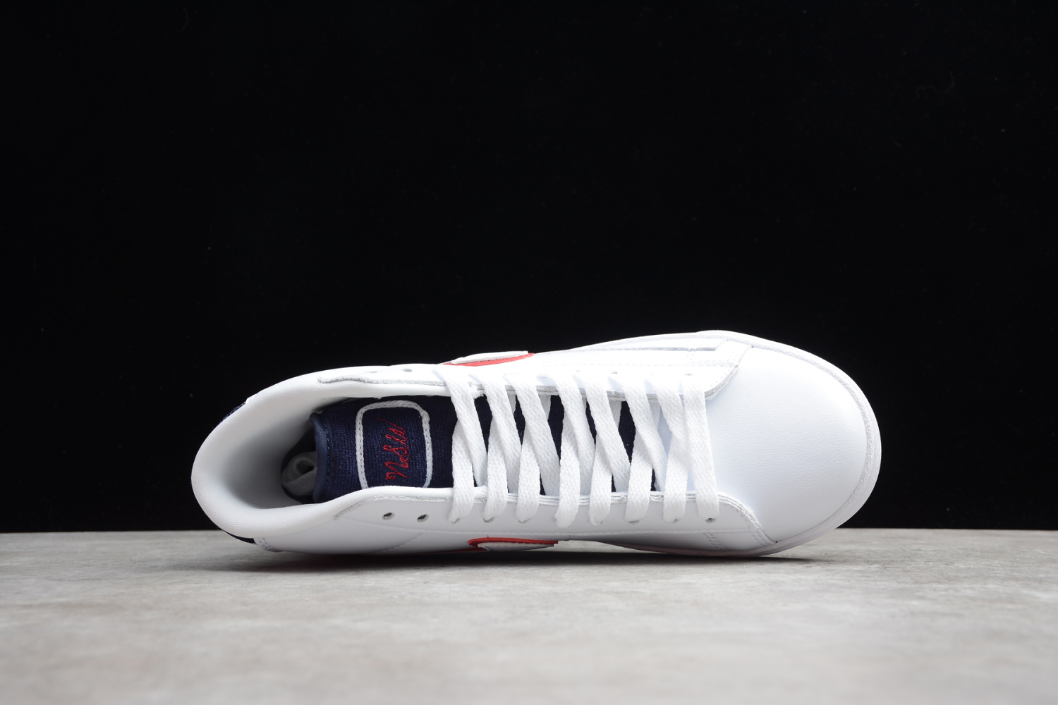Nike Blazer Mid White Blackened Blue Red Crush (W) AV9375-109