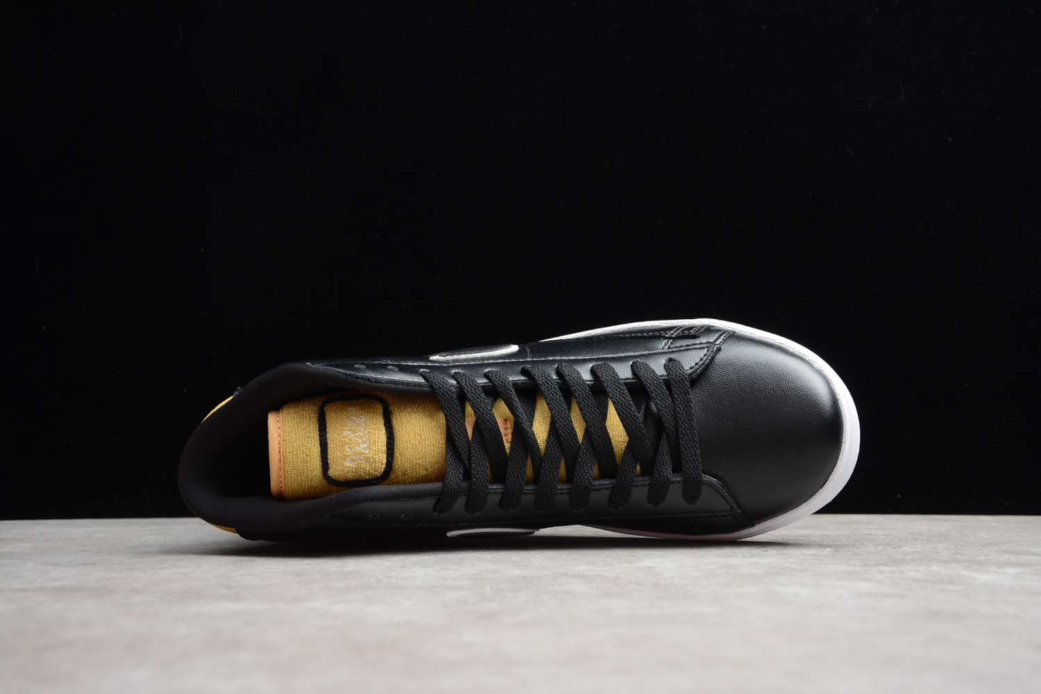 Nike Blazer Mid Black Wheat Gold (W) AV9375-012