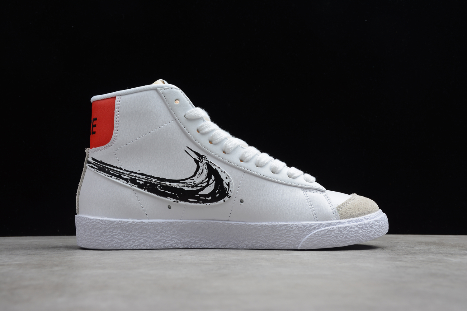 2020 RELEASE NIKE BLAZER MID 77 SKETCH WHITE RED OUTLET ONLINE CW7580-110