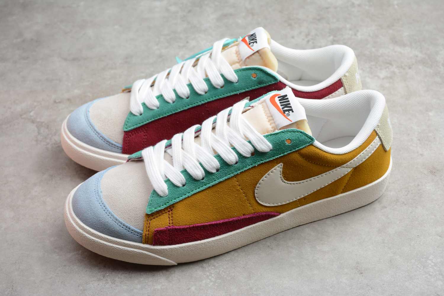 Nike Blazer Low QS Red Yellow Green White BQ1167-008