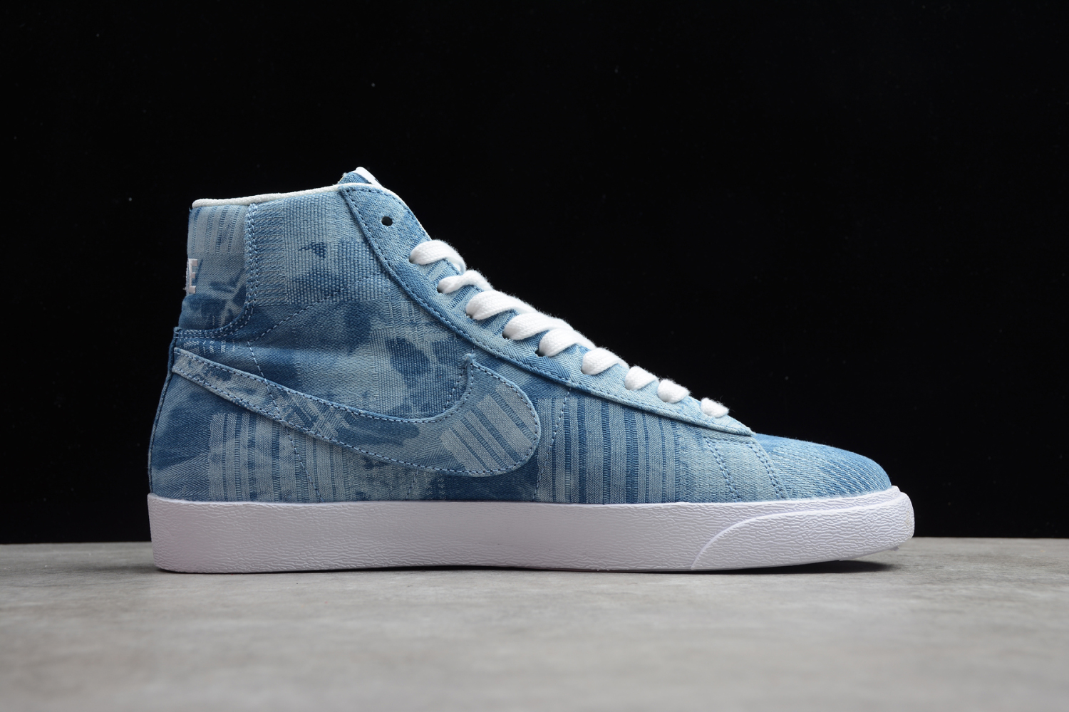 Nike SB Blazer Mid Denim Blue White Shoes AV9372-004