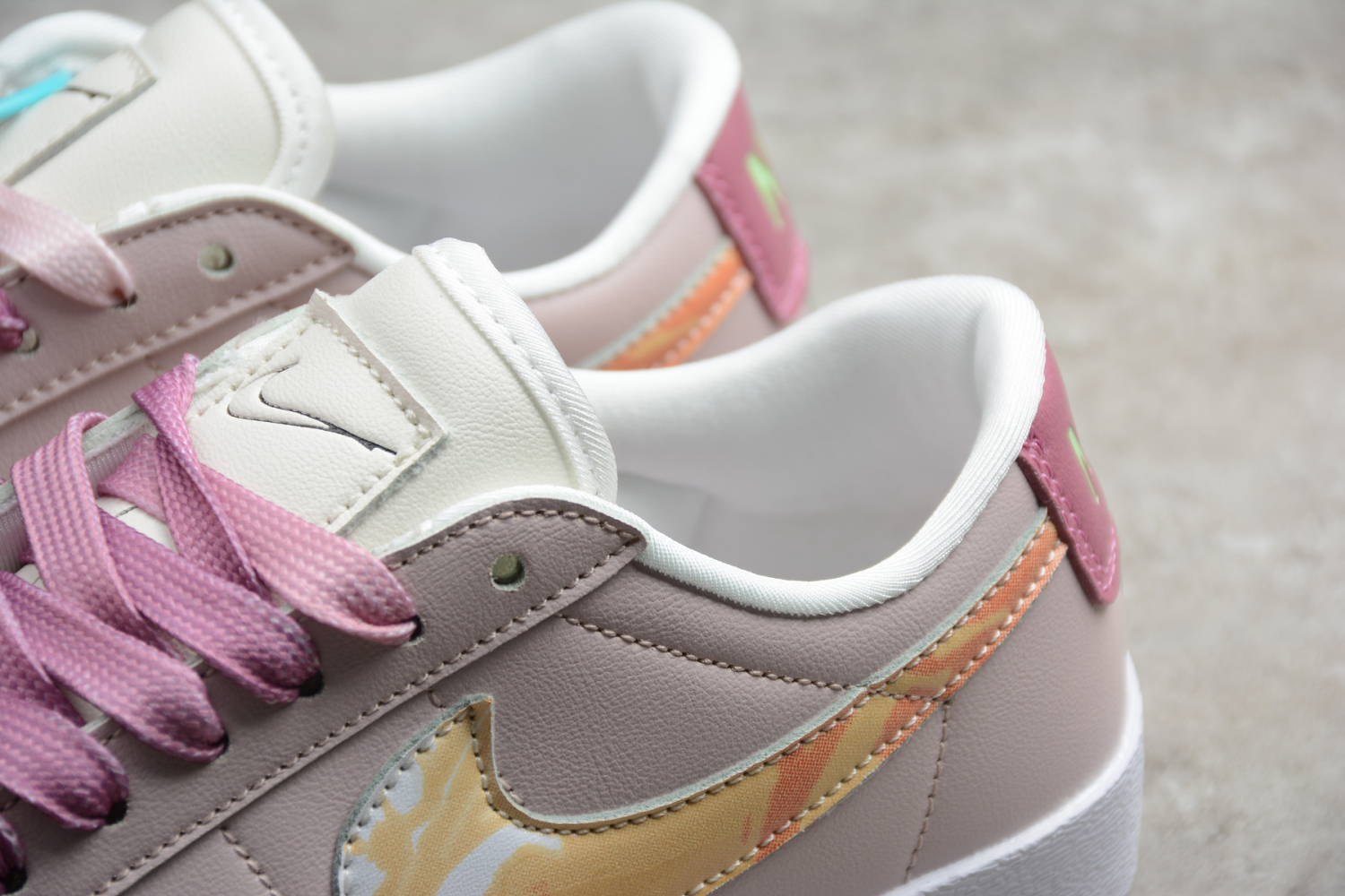 Nike Blazer Low GS White Pink Water Red CZ8688-666