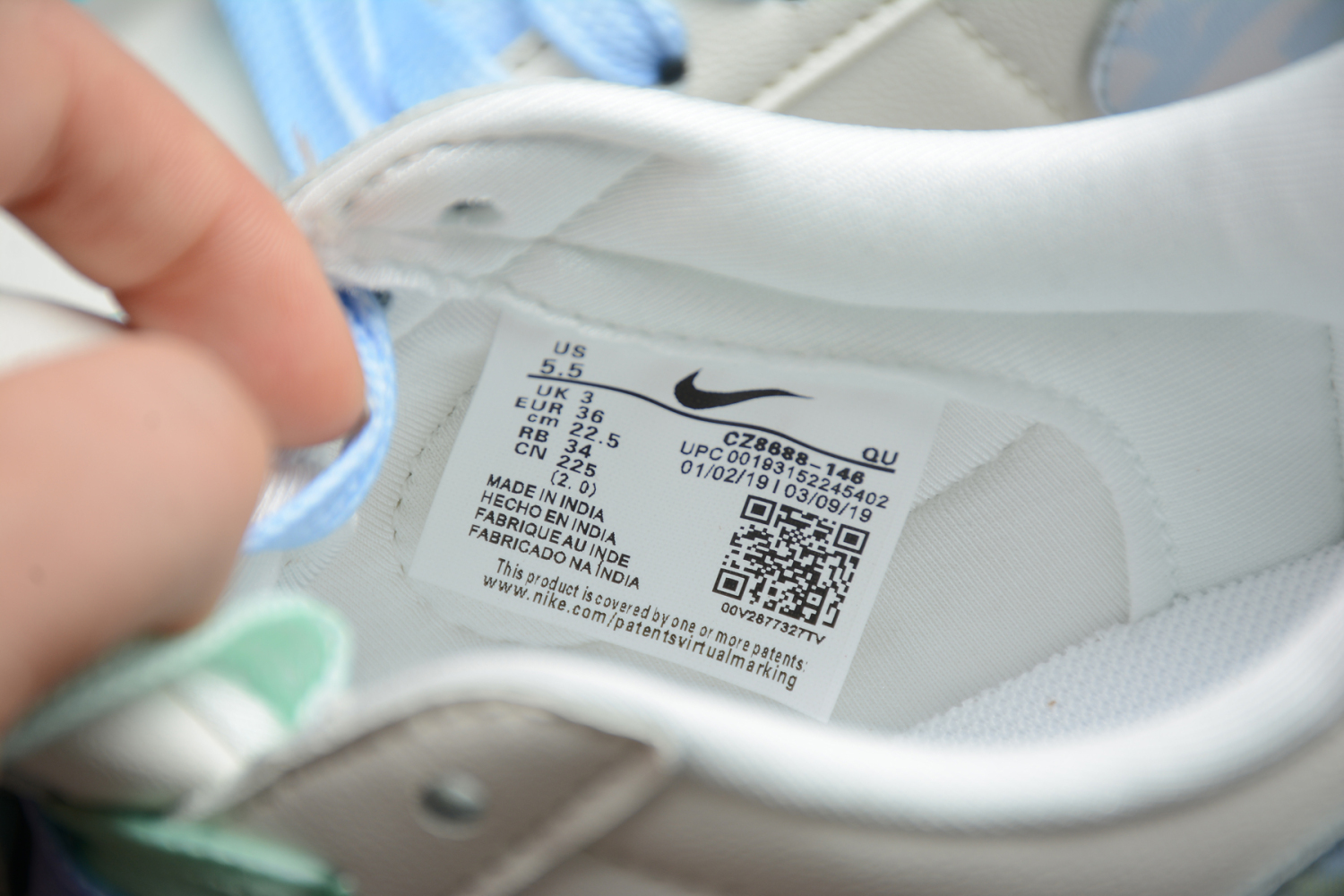 Nike Blazer Low LX Sail White Celestine Blue CZ8688-146