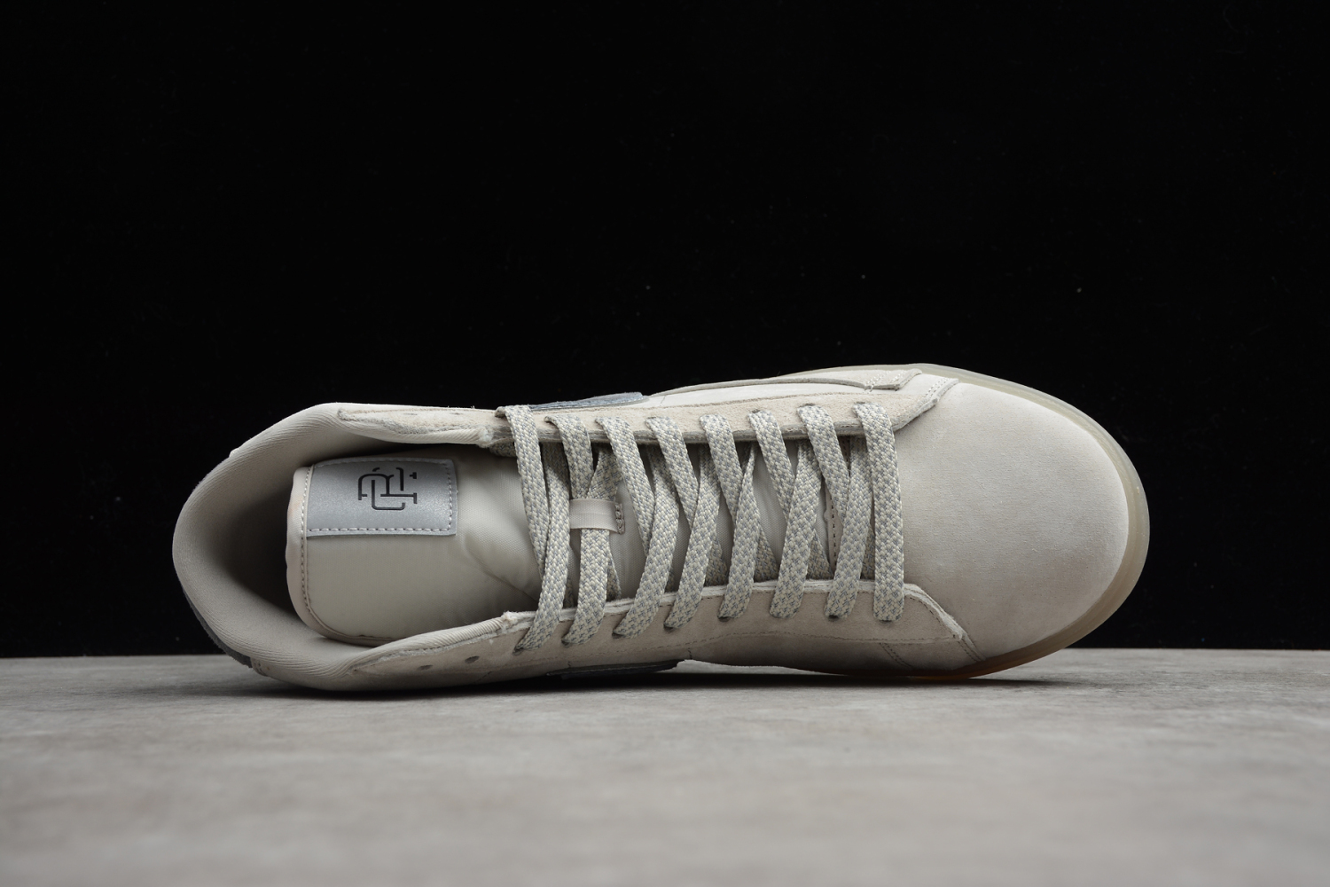 Reigning Champ x Nike SB Zoom Blazer Mid Light Grey Deep Grey Reflective 371761 009