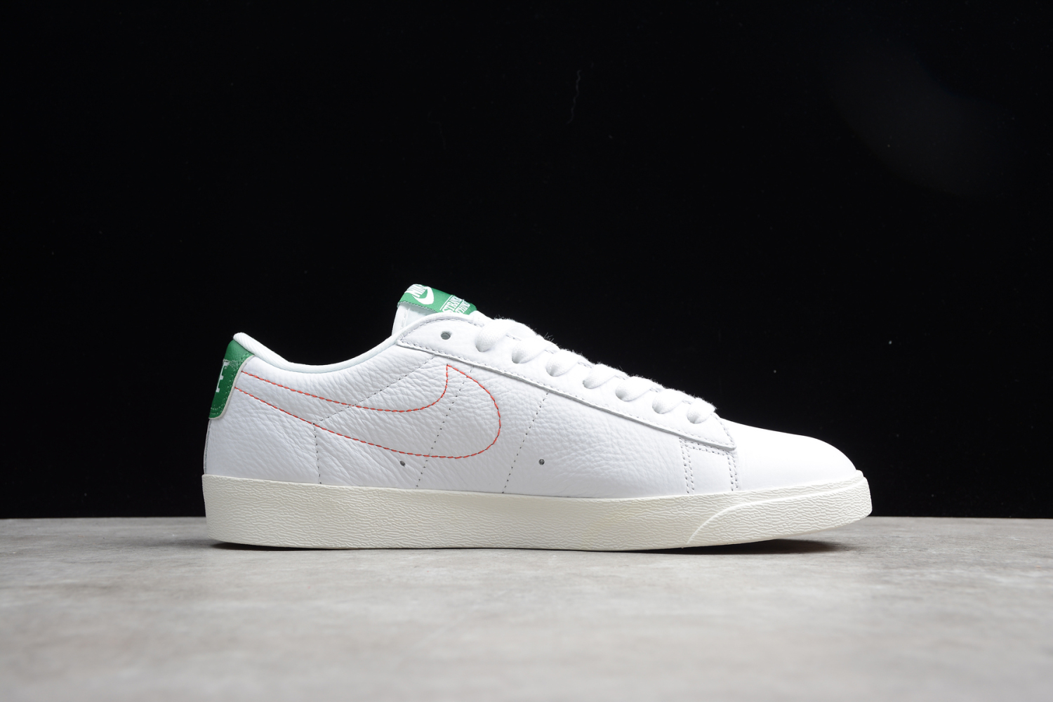Stranger Things x Nike Blazer Low Hawkins High White Orange Red Casual Shoes 454471-100