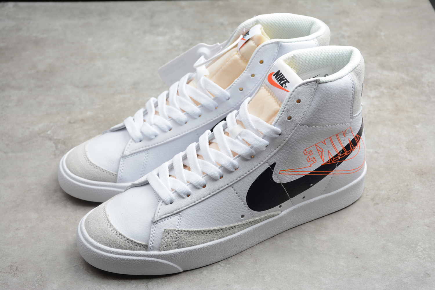 NIKE BLAZER MID 77 REVERSE LOGO DA4651-100