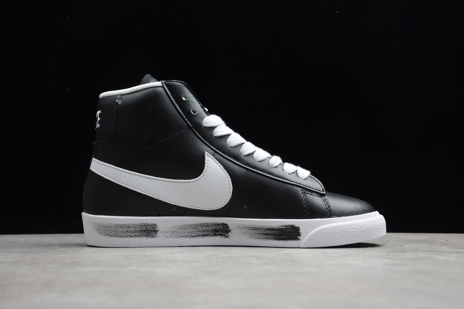 Nike Blazer Mid QS HH Black/White 2020 Newest CJ6101-900