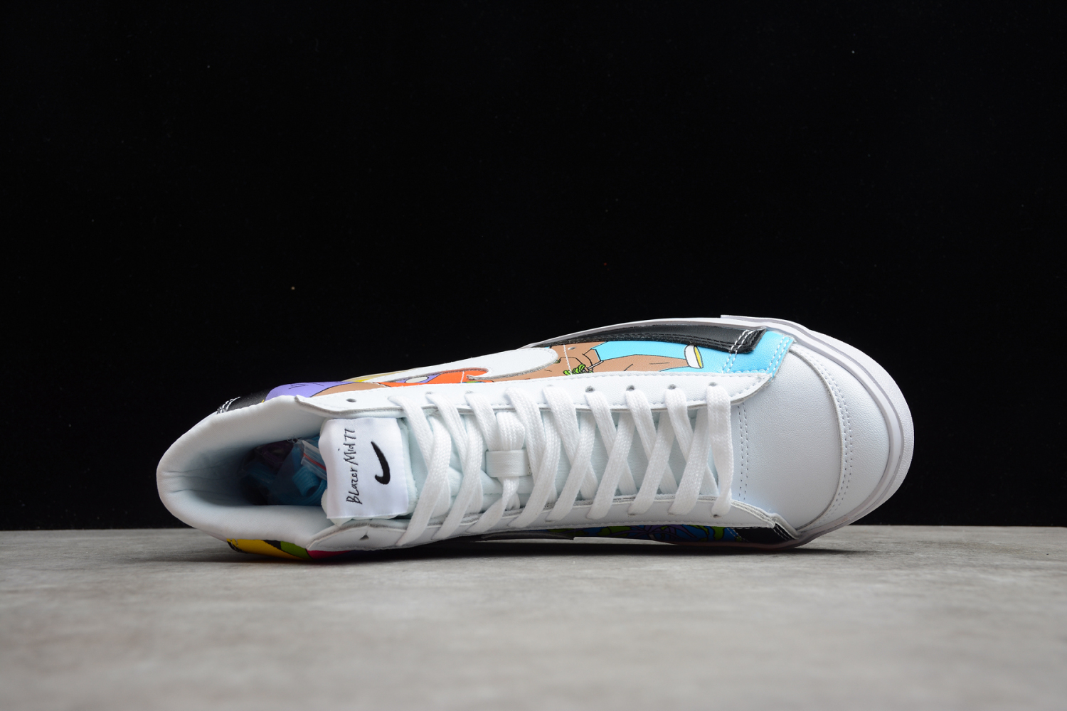Nike Blazer Mid 77 Flyleather Ruohan Wang   CZ3775-900