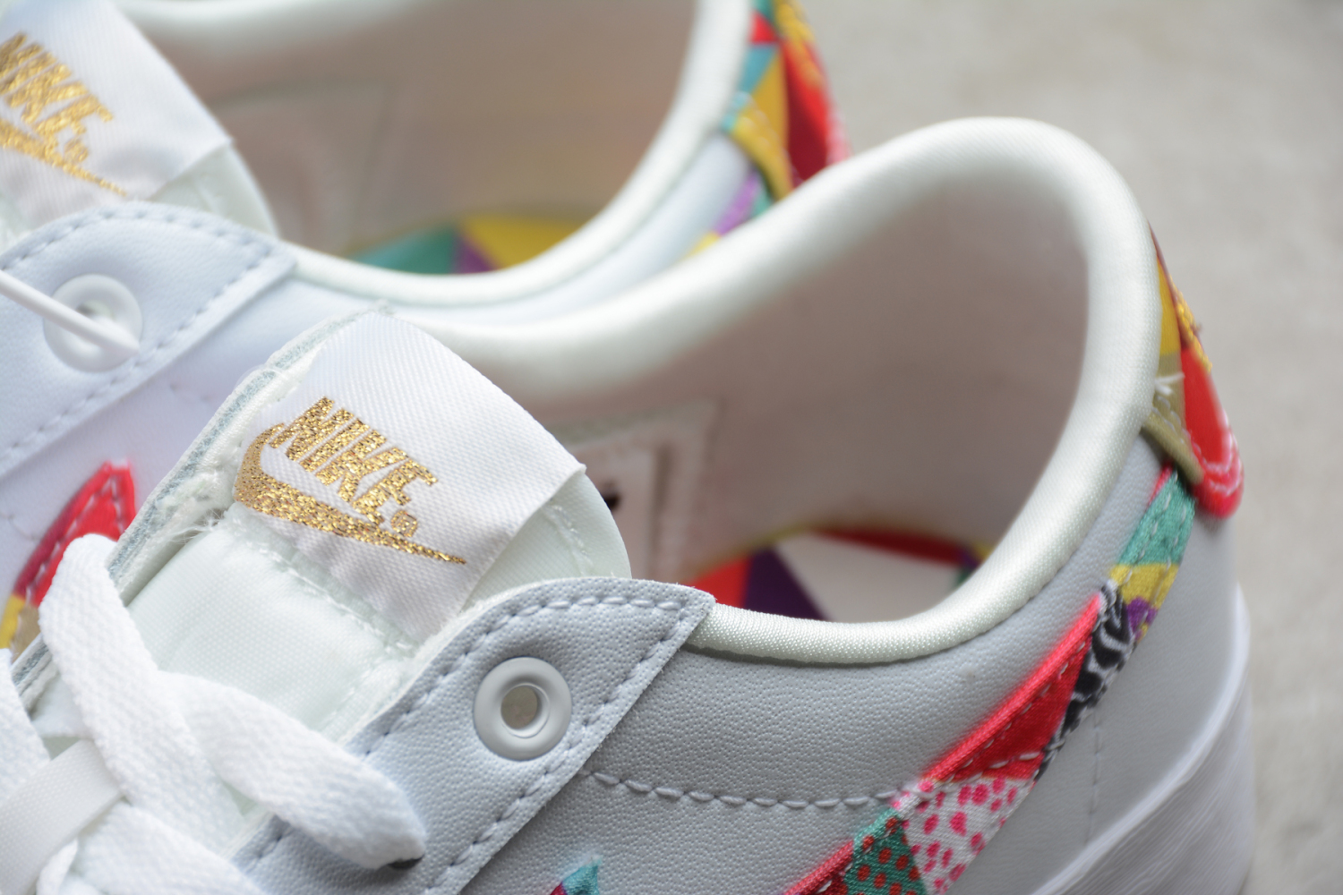 Nike Blazer Low CNY White Red Gold BV6655-116