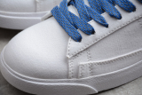 Nike SB Blazer Low LX White Blue Reflective Silver AV9371-413