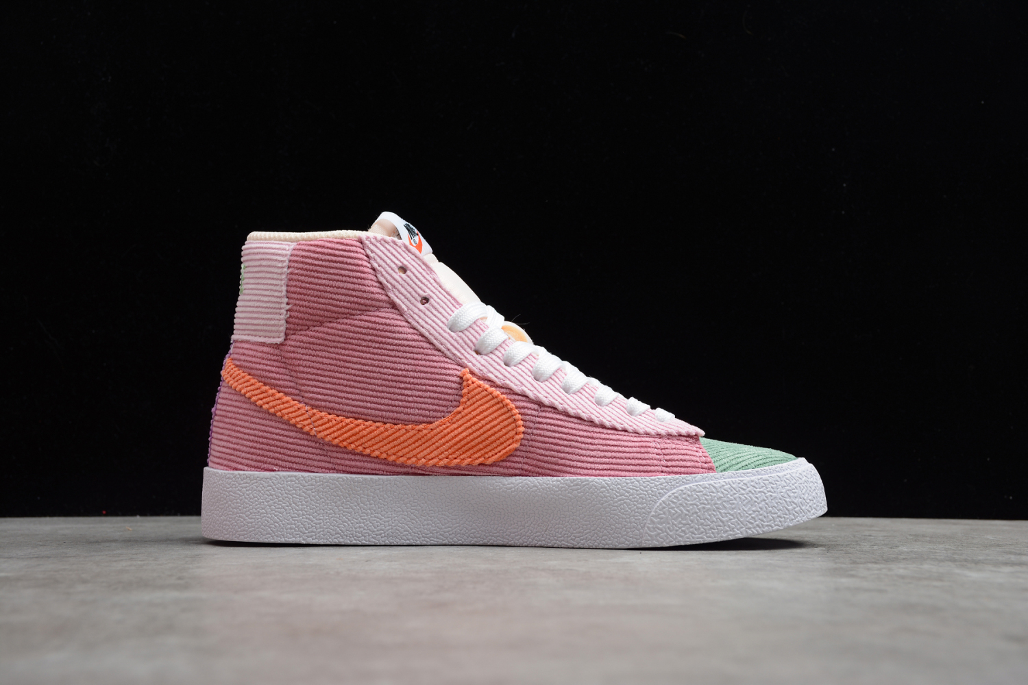 Nike Blazer Mid 77 VNTG Green Burgundy Orange CT0715-683