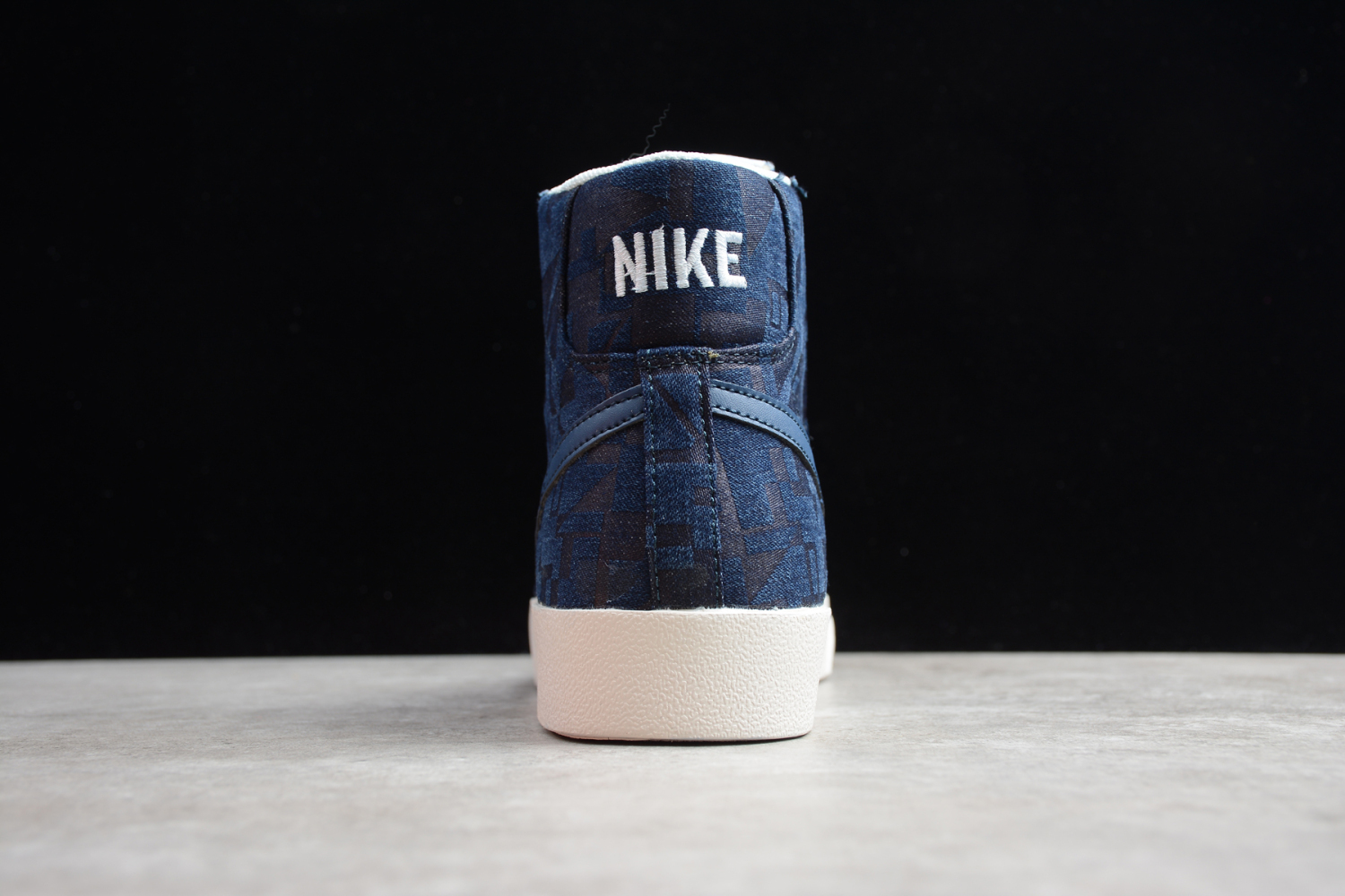 Nike Blazer Mid Dark Blue Oil Cloth AV9372-005