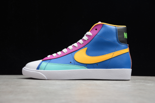 Nike SB Blazer Mid GS Aurora Purple Orange Blue Purple CZ9441-400