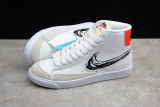 2020 RELEASE NIKE BLAZER MID 77 SKETCH WHITE RED OUTLET ONLINE CW7580-110