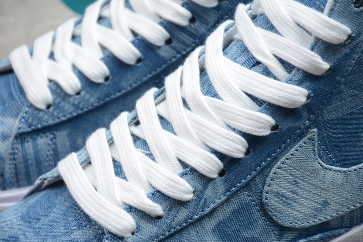 Nike SB Blazer Mid Denim Blue White Shoes AV9372-004