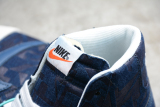 Nike Blazer Mid Dark Blue Oil Cloth AV9372-005