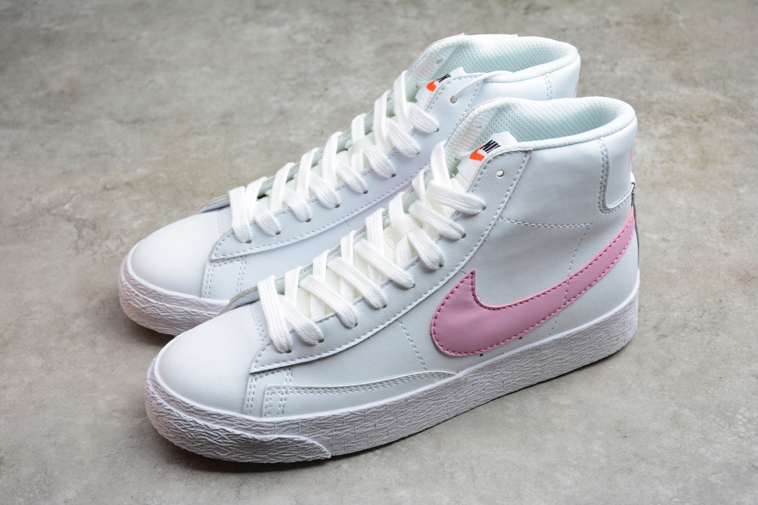 Nike SB Blazer Mid GS Pink Foam White Running Shoes CZ7531-101