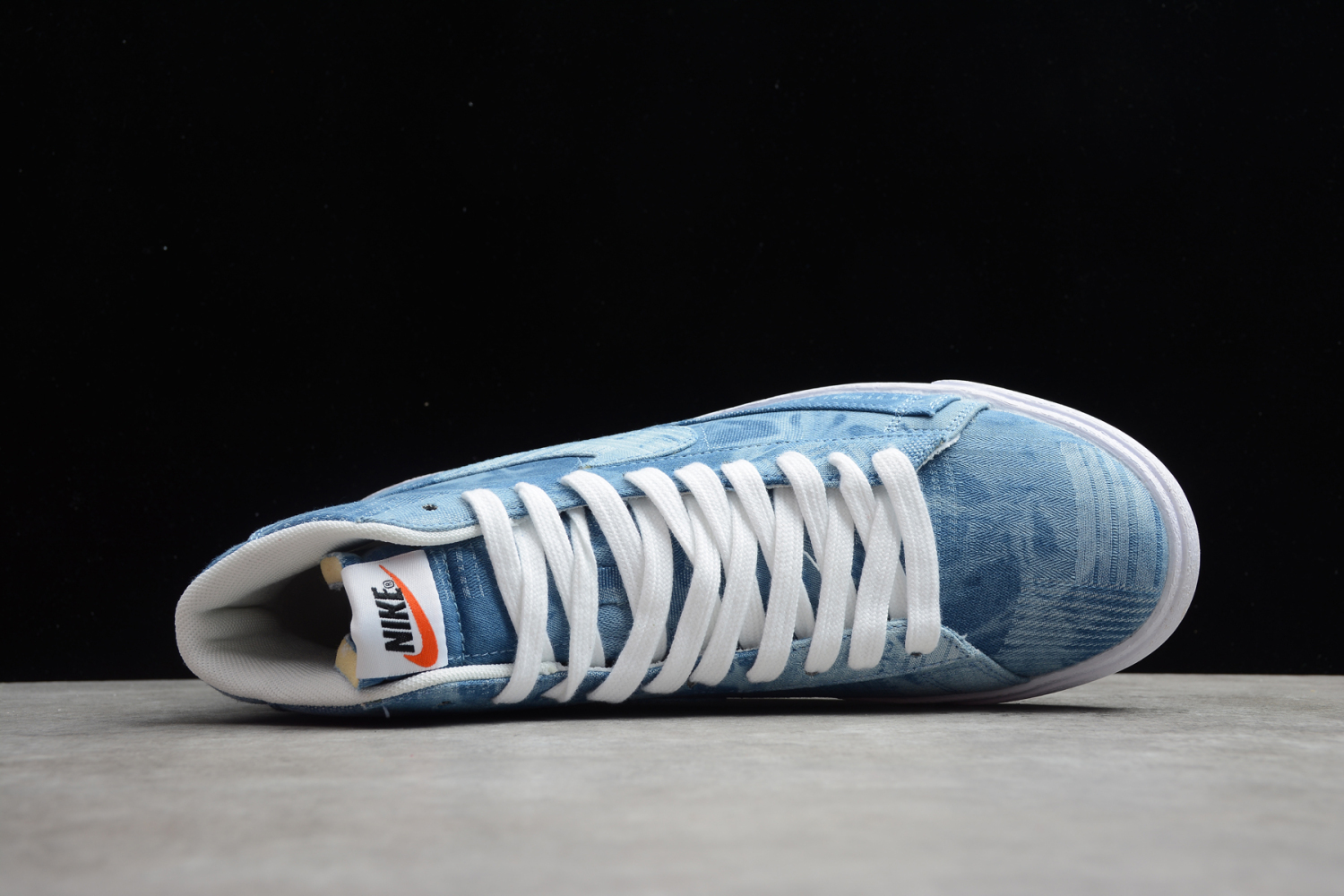Nike SB Blazer Mid Denim Blue White Shoes AV9372-004