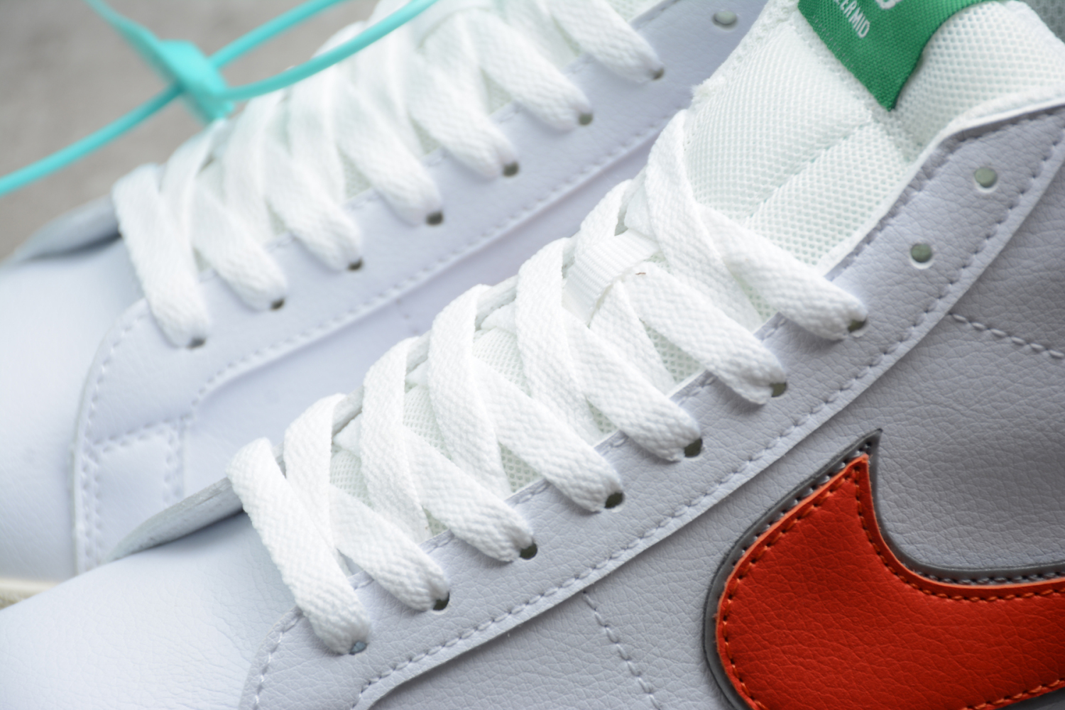 Nike SB Zoom Blazer Mid PRM White/Green-Orange CJ6983-103