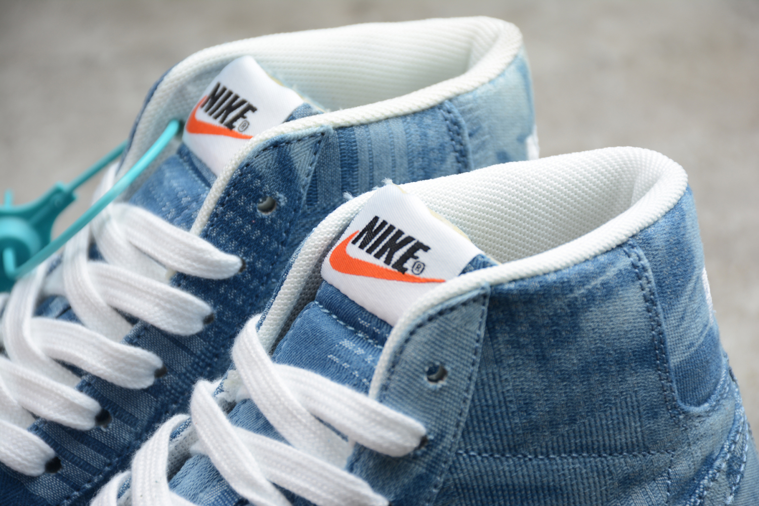 Nike SB Blazer Mid Denim Blue White Shoes AV9372-004
