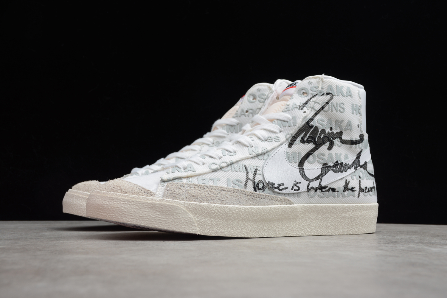Nike Blazer Mid Comme des Garcons x Naomi Osaka  DA5382-100