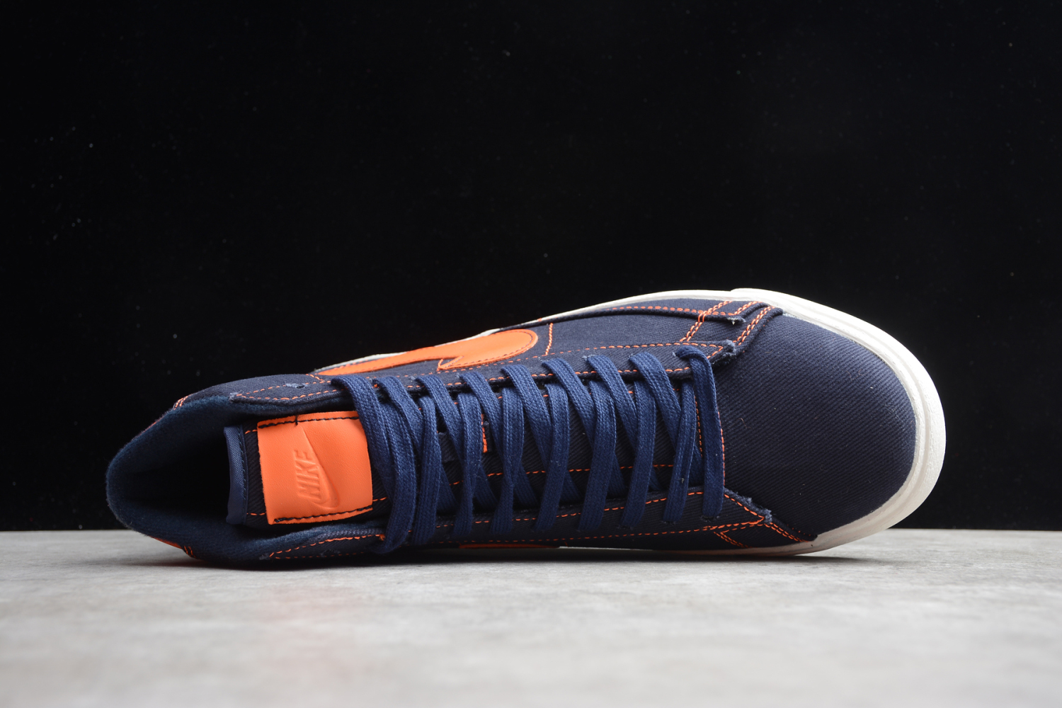 Nike Mid QS HH Dark Blue Orange LJ6809-006A