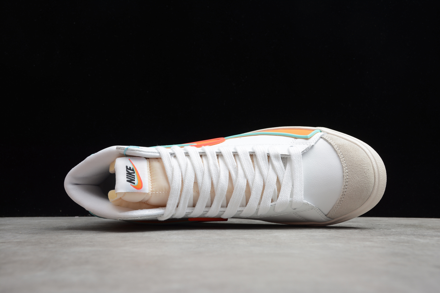 Nike SB Blazer Mid 77 VNTG Suede Mix White Color Drop Plastic 853503
