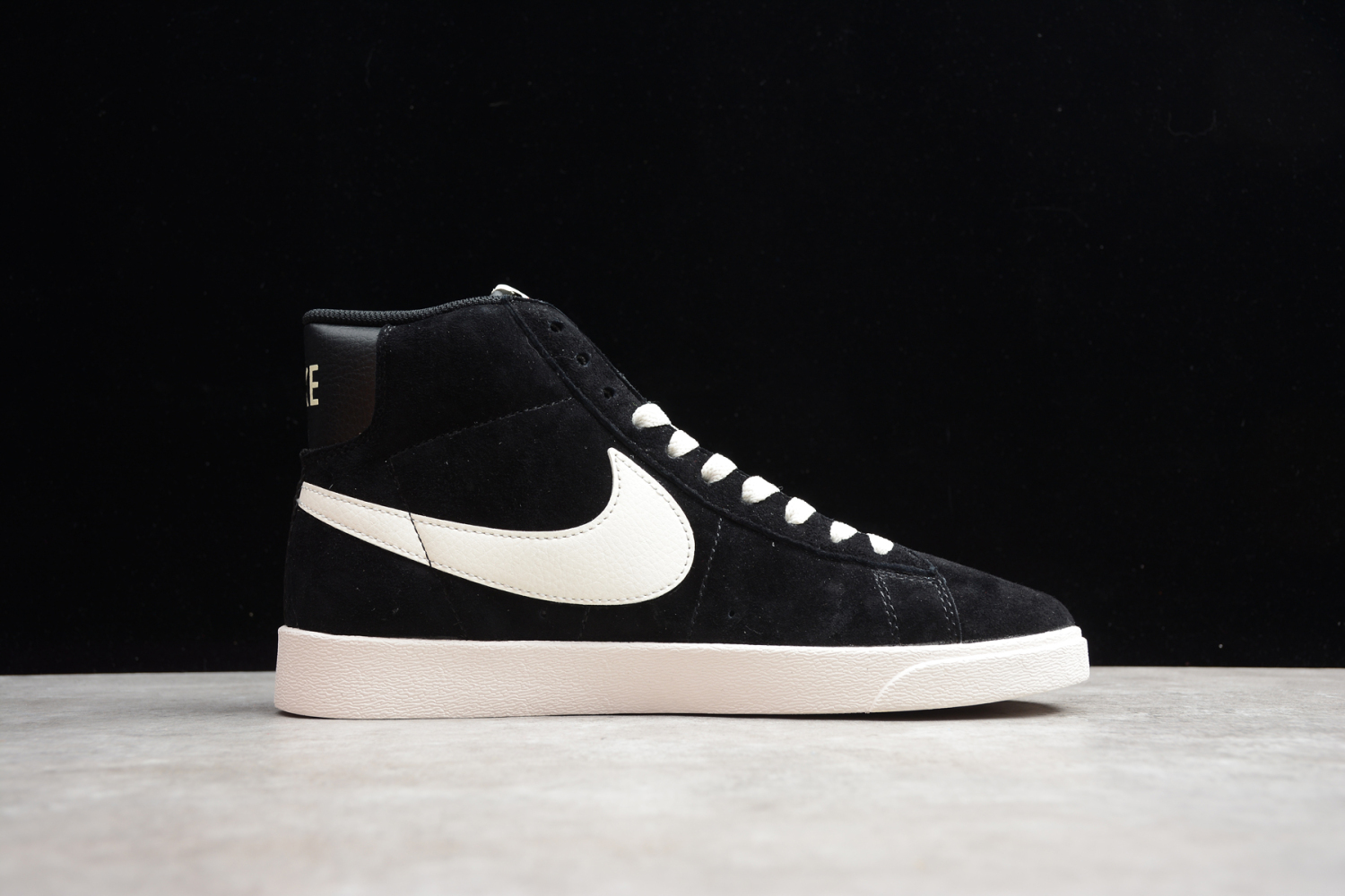 Nike Blazer Mid Vintage Suede Black (W)  AV9376-001